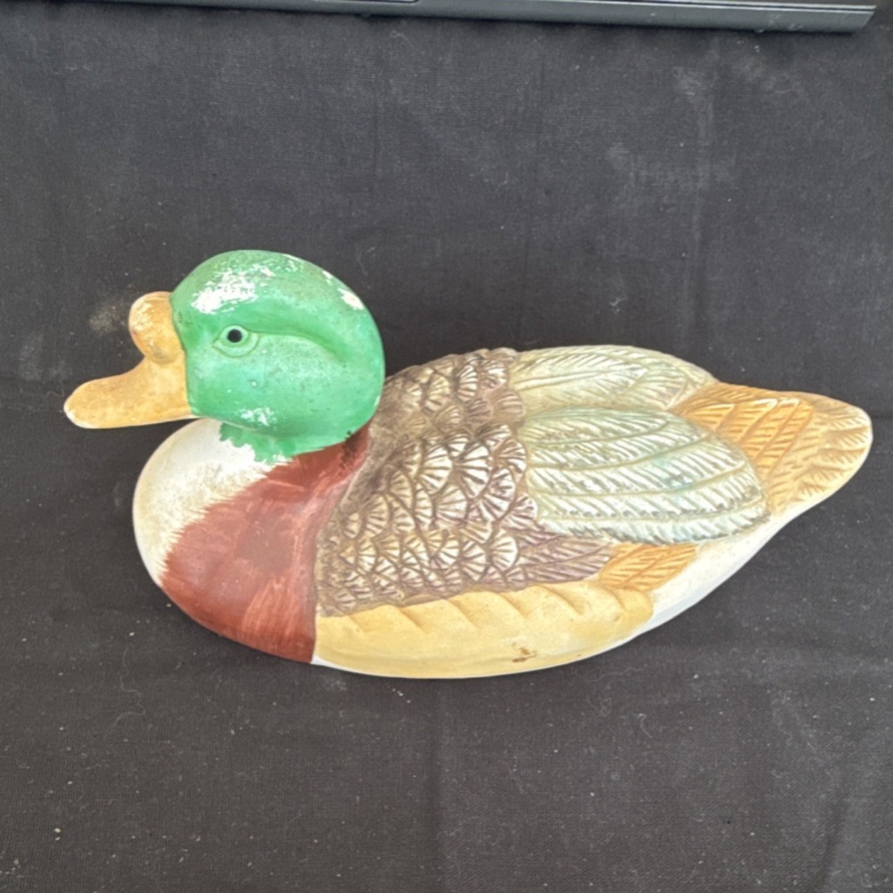 Vintage Duck Ceramic Collectible Decorative Figurine